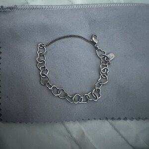 James Avery Connected Hearts Charm Bracelet